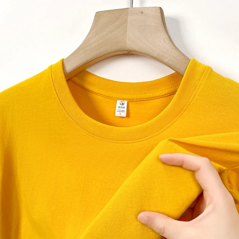 2025 New Men's Korean Casual Cotton Short Sleeved Round Neck T-shirt Summer Fashionable and Comfortable Versatile Top - Image 6