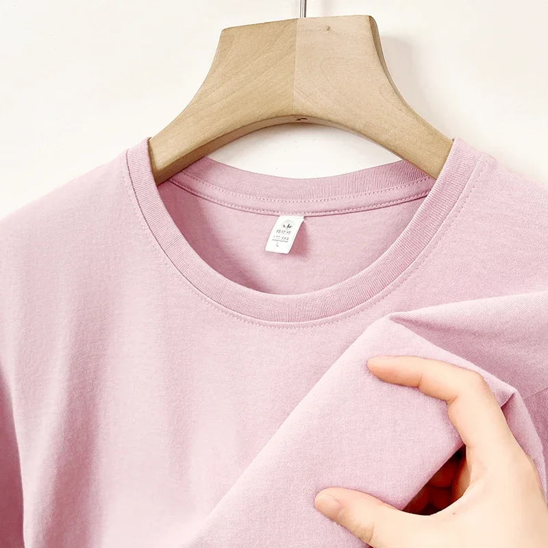 2025 New Men's Korean Casual Cotton Short Sleeved Round Neck T-shirt Summer Fashionable and Comfortable Versatile Top - Image 4