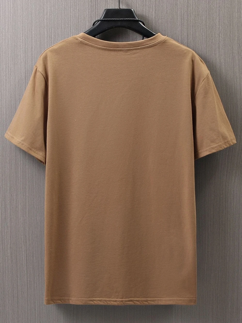 Minimalist Smile Face Style Graphic Print Tops Men Hip Hop Tee Clothes T Shirt Summer Breathable T-Shirt Street Cotton Tshirt - Image 2